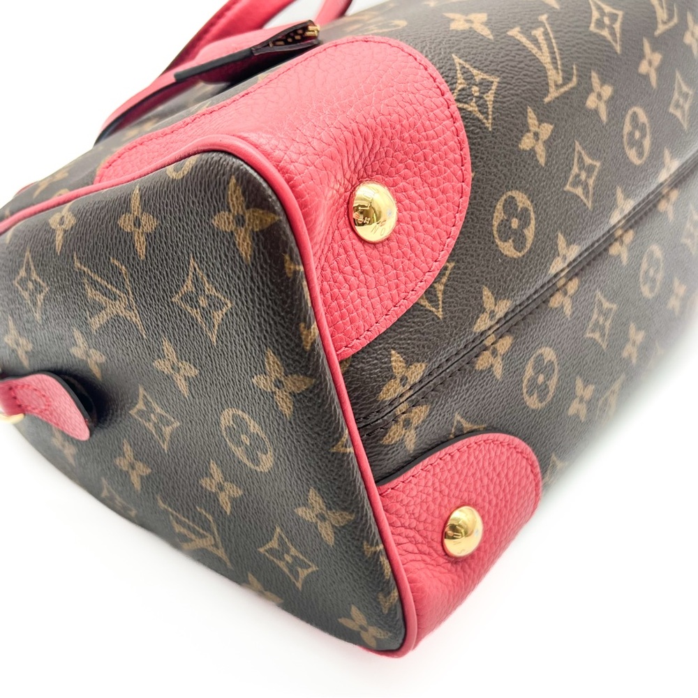 Louis Vuitton Monogram Retiro NM Coquelicot Tote Handbag - Picture 11 of 17